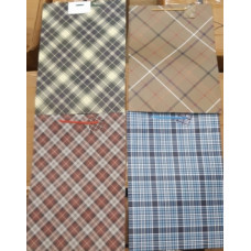 32*45 Пакет бум. лам. XL  "Микс МУЖСКОЙ клетка" (10 диз) 20/240 (М1090)