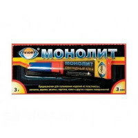 Клей Супер МОНОЛИТ на карте 3гр. (цена за 1шт!!!) 12/288