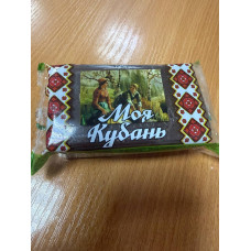 Мыло хоз. 72% 200гр Меридиан ТЕМНОЕ "Моя Кубань" (в обертке) 1/26